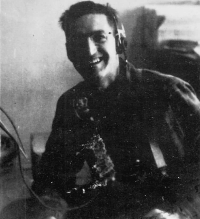 John Collver at the old Climax Telephone Company switchboard