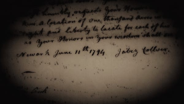 Echoes from the Frontier: The Petitions of Rev. Jabez Collver
